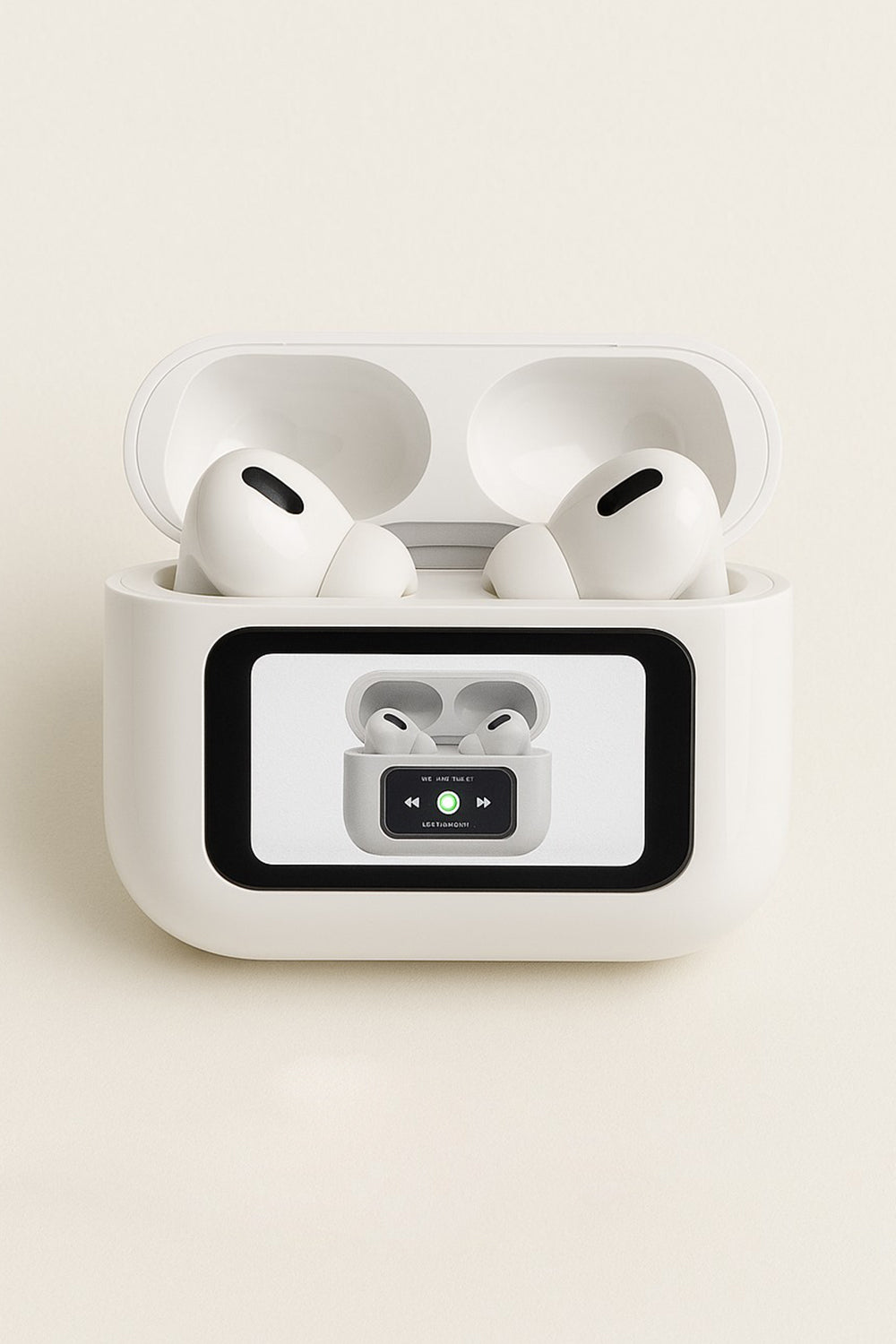 Apple A9 Touch Wireless Earbuds with LED Display – HD Sound & Long Battery Life