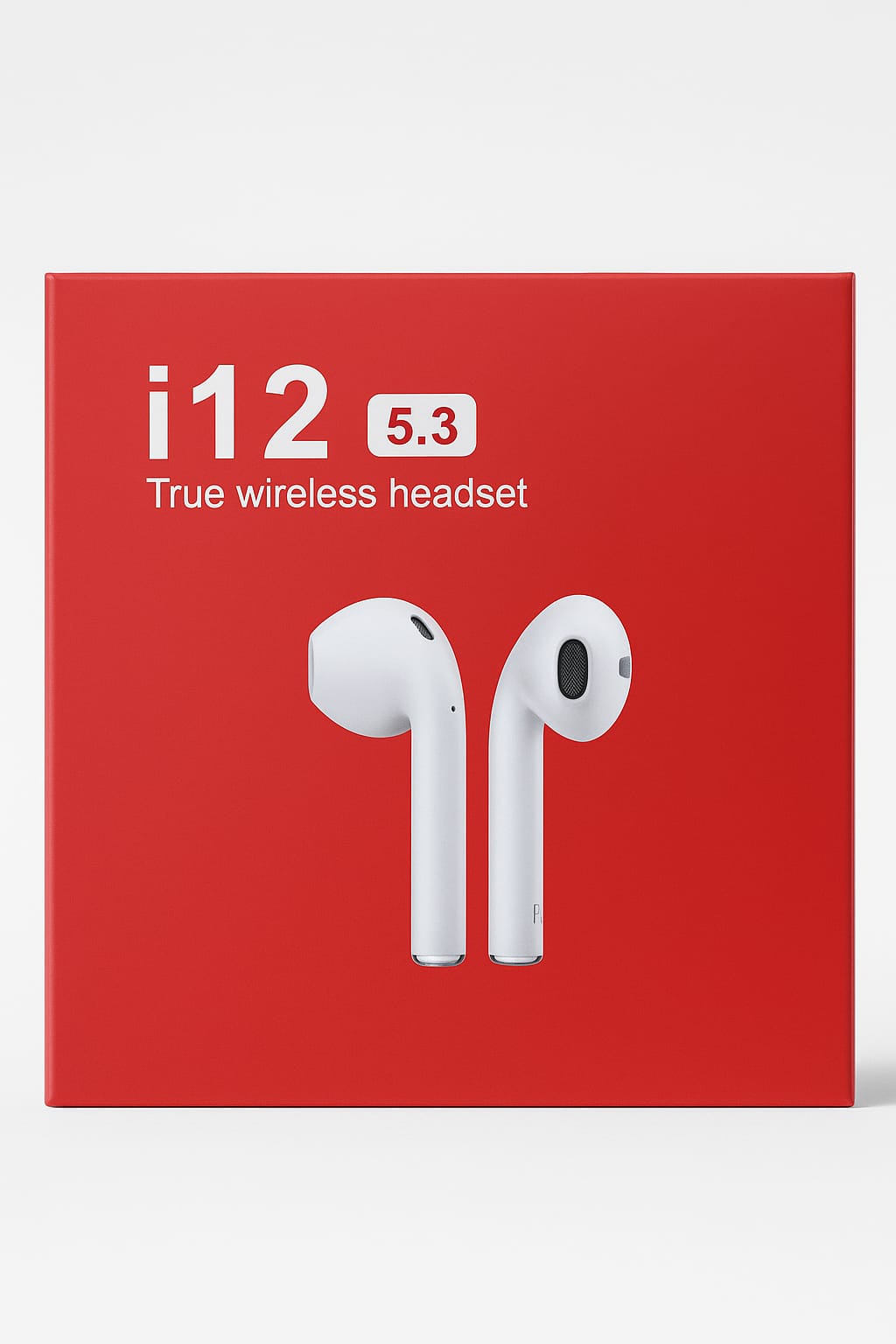 i12 True Wireless Earbuds | Bluetooth 5.3 | Touch Control | Auto Pairing | High-Quality Stereo Sound